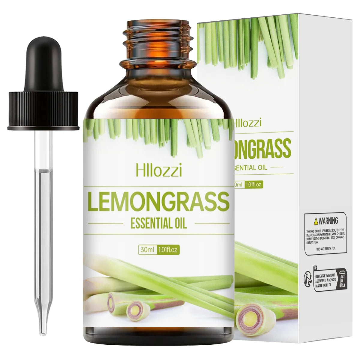 Lemongrass essential oil is suitable for various uses, fresh scent, humidifiers, candles, burners, aromatherapy