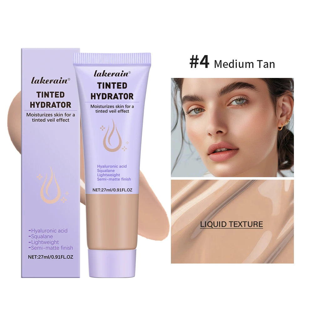 Jelly Tinted Moisturizer for Face – Transparent Hydrating Gel Tint for Soft Smooth Skin Texture & Even Tone Glow
