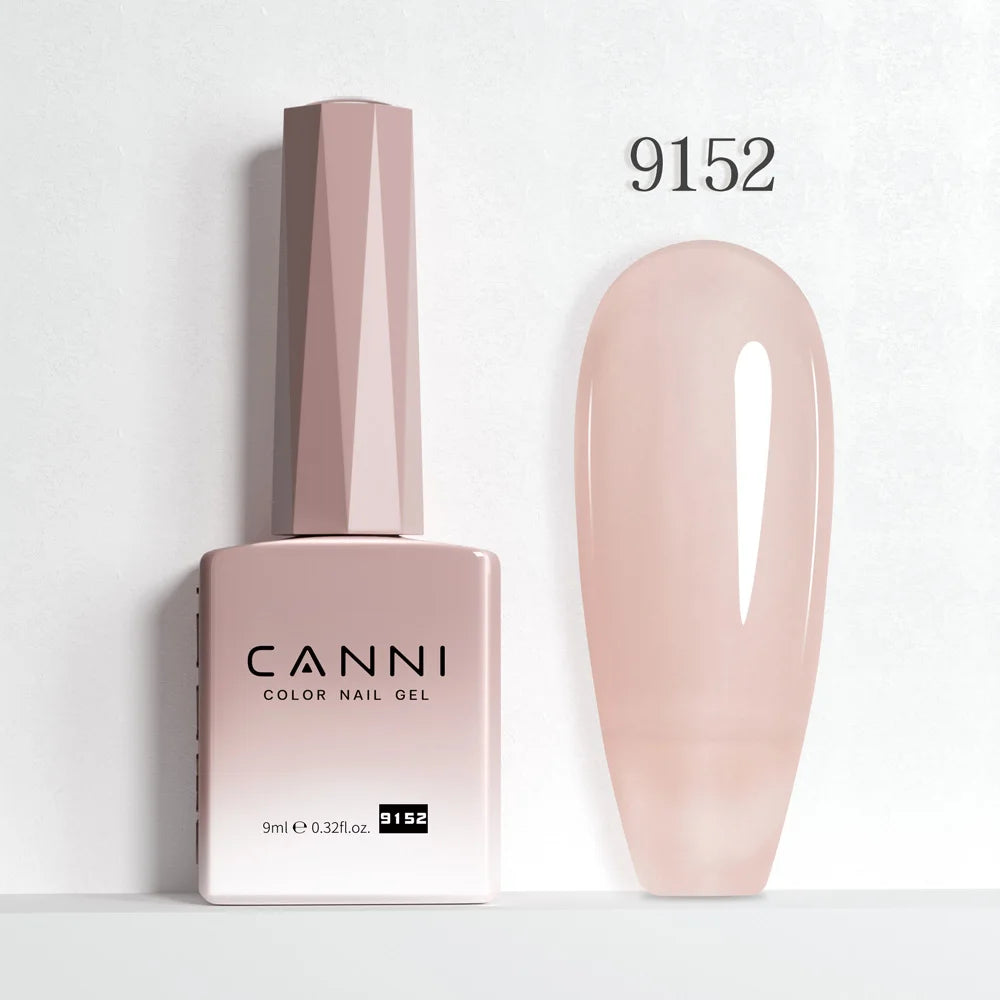 CANNI Nail Gel Polish HEMA FREE TPO FREE Summer Colors Semi Permanent Soak Off UV LED Self-leveling Great Coverage Gel Varnish