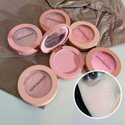 HERORANGE Monokrom Serbuk Blush Waterproof, Long-lasting, Peach-orange Soft Matte Natural Blush Rouge