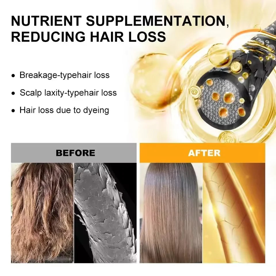 Keratin Hair Mask Magical 5 Second Repair Damage Frizzy Soft Smooth Shiny Hair Deep Moisturize Hair Treat Repair Hair Care Mask