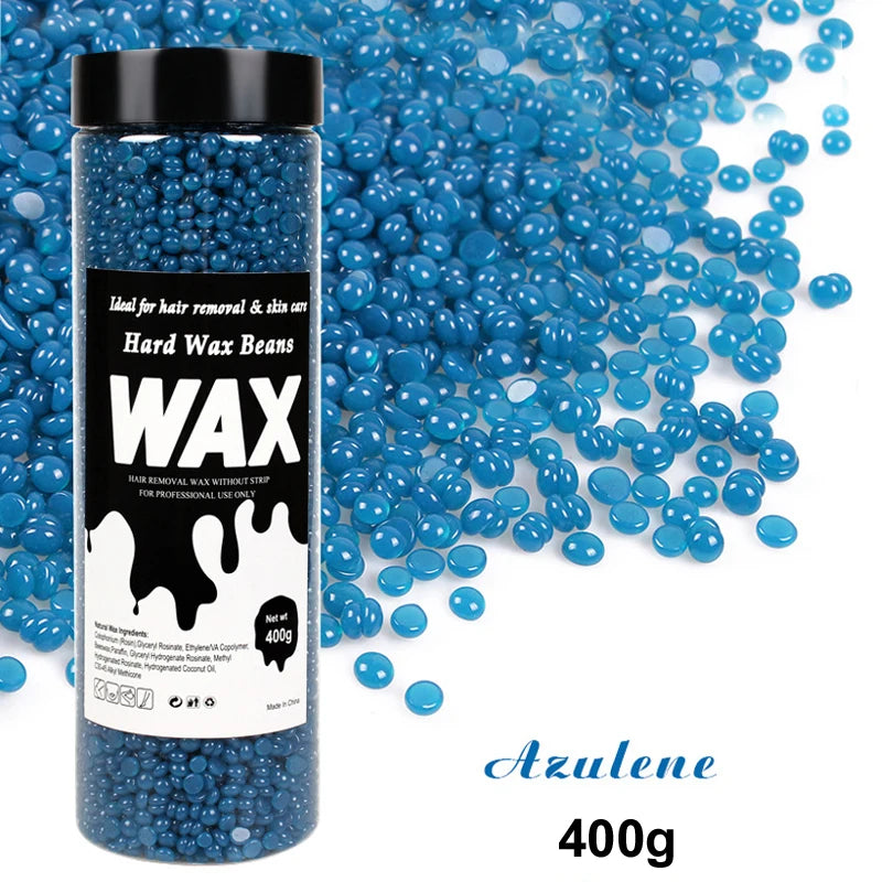 200g/400g Canning Hard Wax Beans For Men And Women Body Hair Removal Depilatory Wax For Wax Heater Kit For Wax Heater Machine