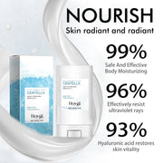 Hoygi Hyaluronic Acid Sunscreen Stick Broad Spectrum SPF 50+ Hydrating Non-Greasy Fast Absorbing for Face and Body On-The-Go