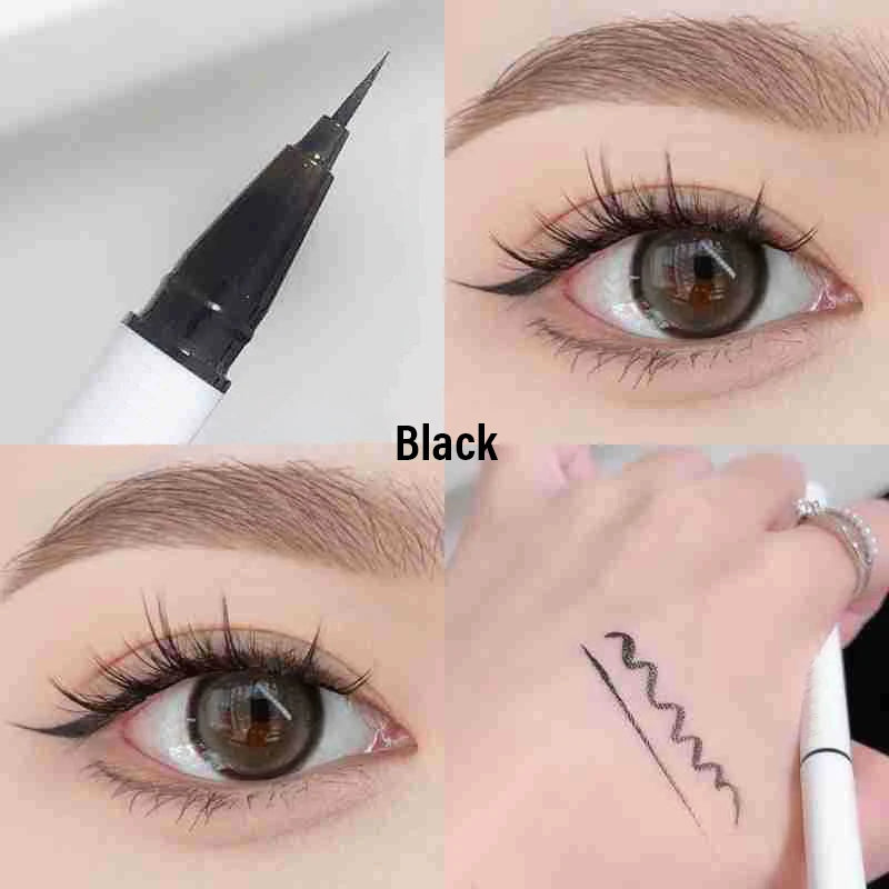 Matte White Eyeliner Liquid Pen Lying Silkworm Pencil Brighten Corners of Eyes Ultra-thin Waterproof Pigment Cosplay Eyeshadow