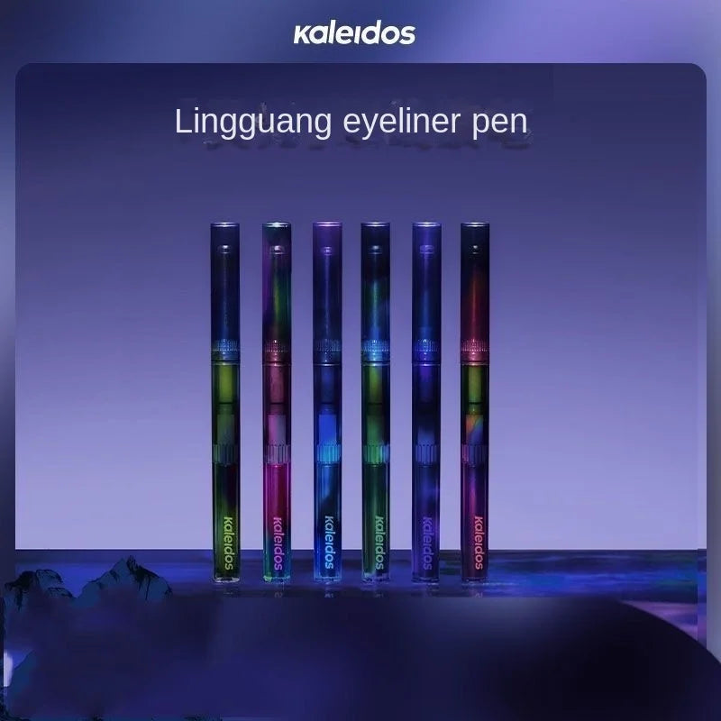 Kaleidos Eyeliner Gel Pencil Waterproof Chameleon Colour Long Wear Glitter Metallic Waterproof Eye Pen High Pigment Eyeshadow