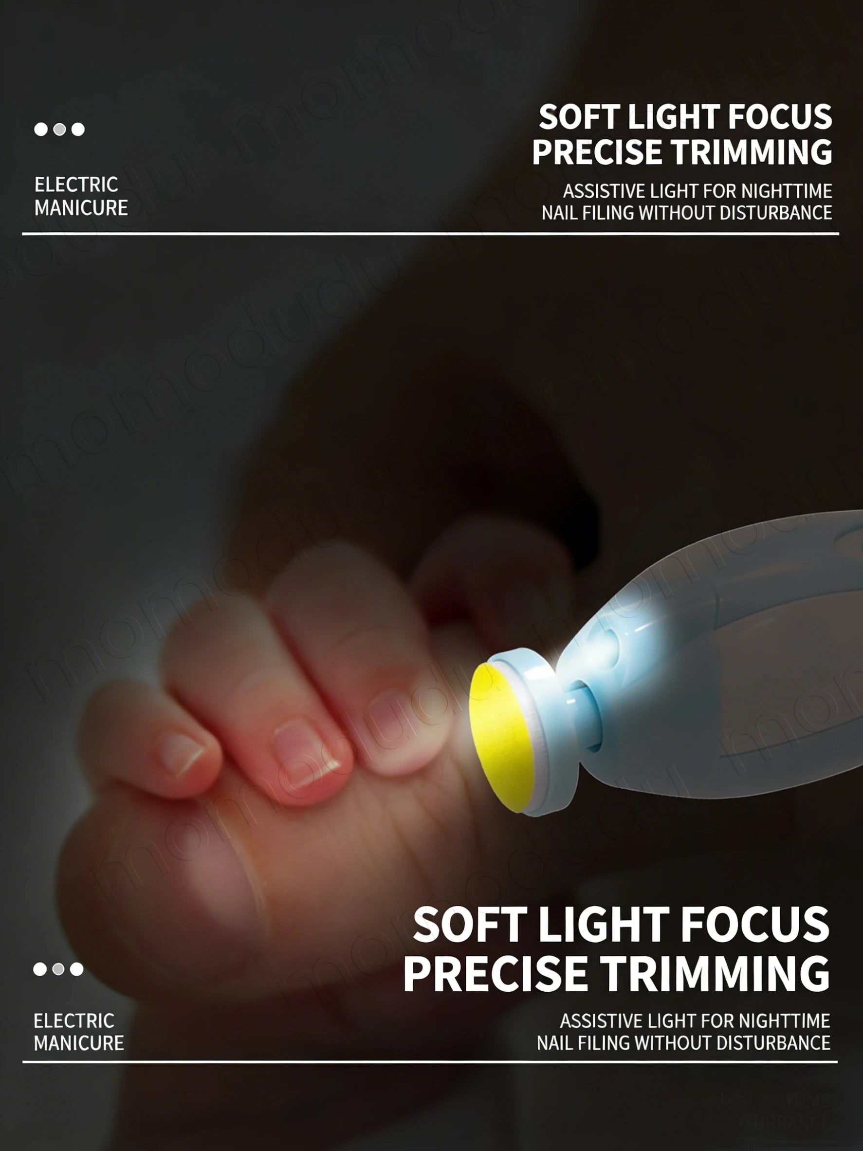 Multifunctional Electric Baby Cutter Trimmer Manicure Tool Set Baby CareNail Trimmer Baby Nail File Clippers Toes Fingernail