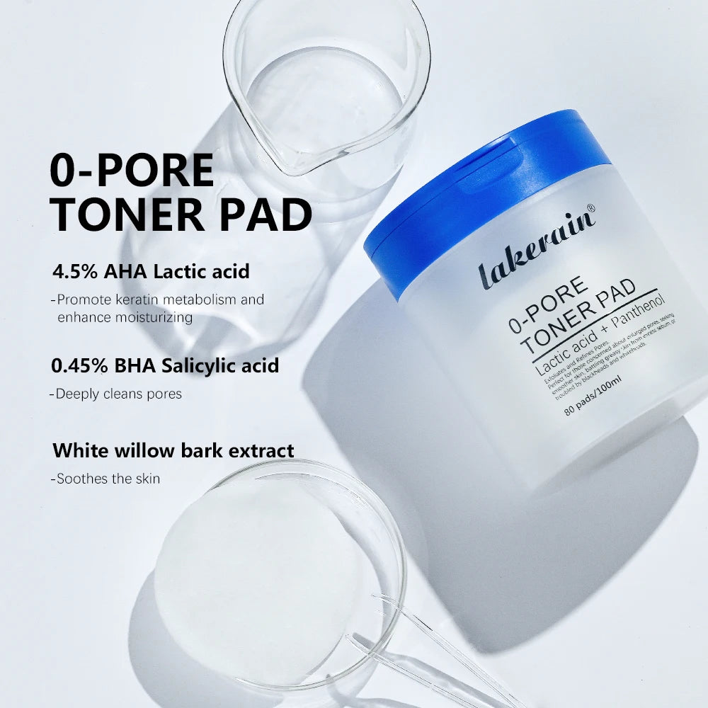 Zero Pore Toner Pads Control Oil Reduce Sebum Exfoliate Deep Clean Refines Pores Antioxidant Skincare Treatment  skincare korean