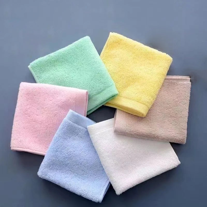5pcs/lot 25*25cm ULTRA SOFT Baby Bath Washcloths Rayon from Bamboo Towels Perfect Baby Gifts Baby Travel Bathing Kits