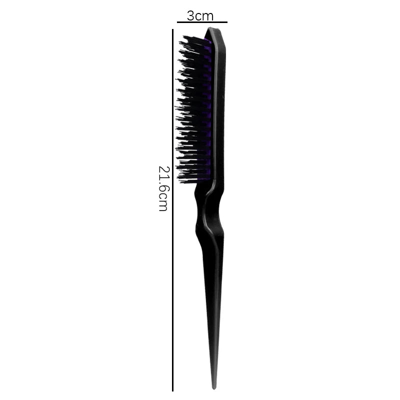 Edge control hair brush hair  pointed tail comb,for removing and smoothing hair,for all hair,Special for real hair wigs