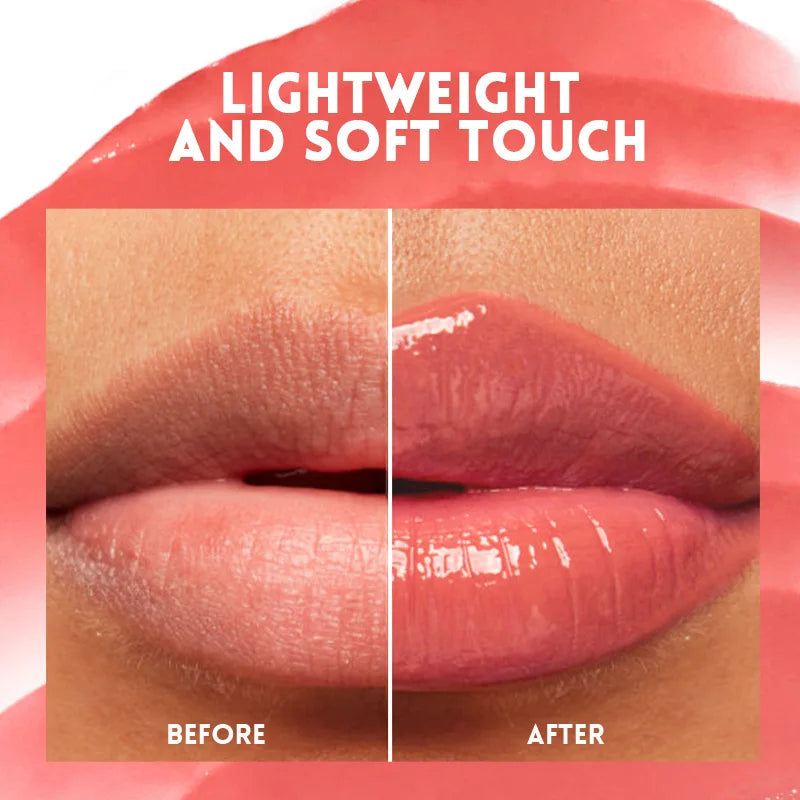 Pudaier Mirror Water Gloss Lip Gloss Moisturizing and Nourishing 10-color lip gloss