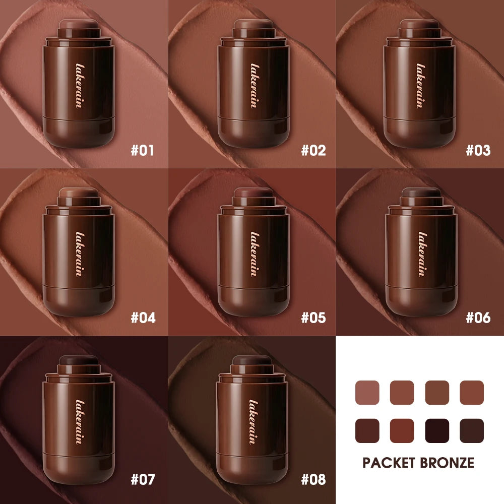 3D Contour Stick Packet Bronzer Cream Stick Face Contour Blush Cream Cheek Easy To Apply Color Makeup