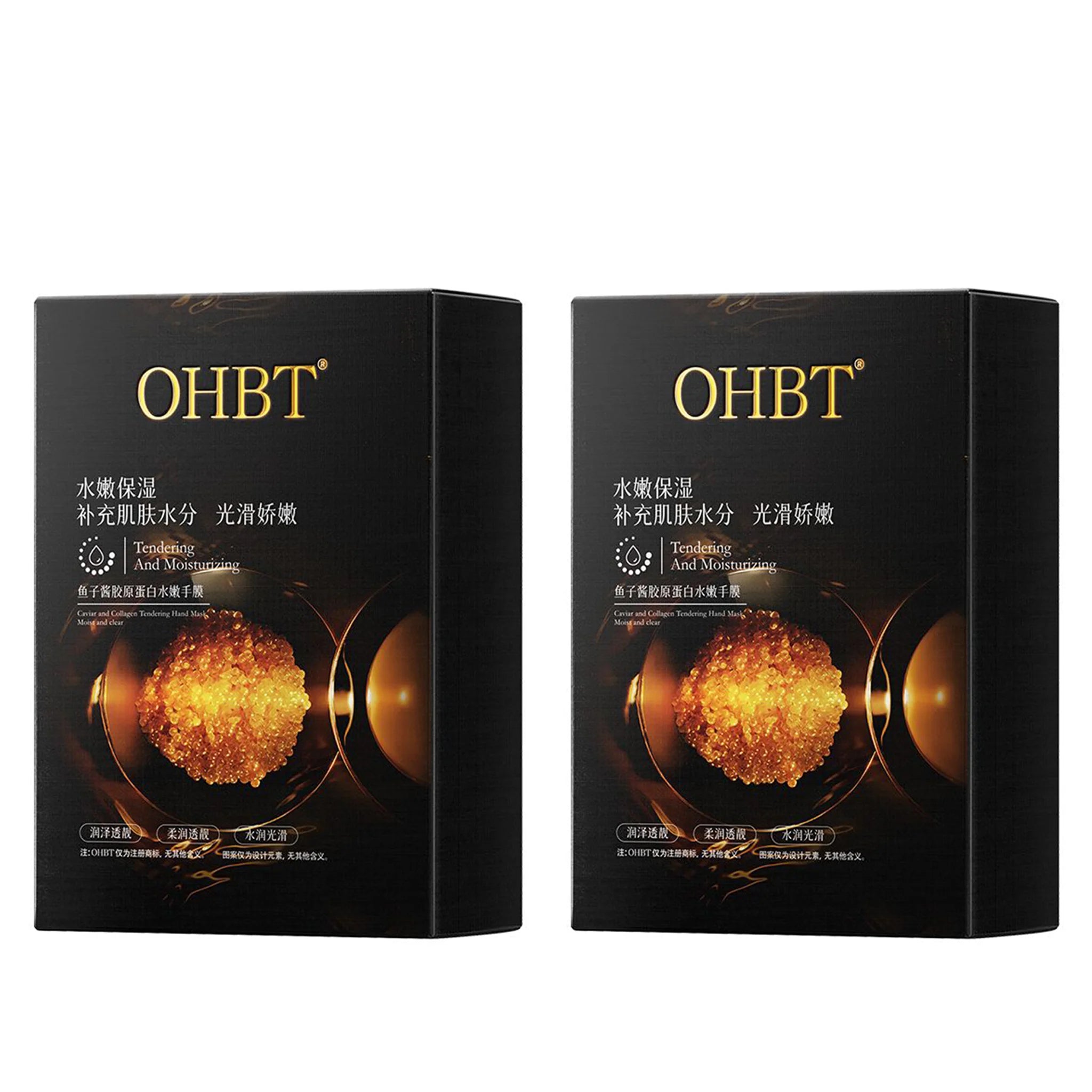 OHBT Collagen Hand Mask: Moisturizing, Hydrating, Reducing Hand Wrinkles, Nourishing, Anti-Drying, Whitening and Lightening Skin
