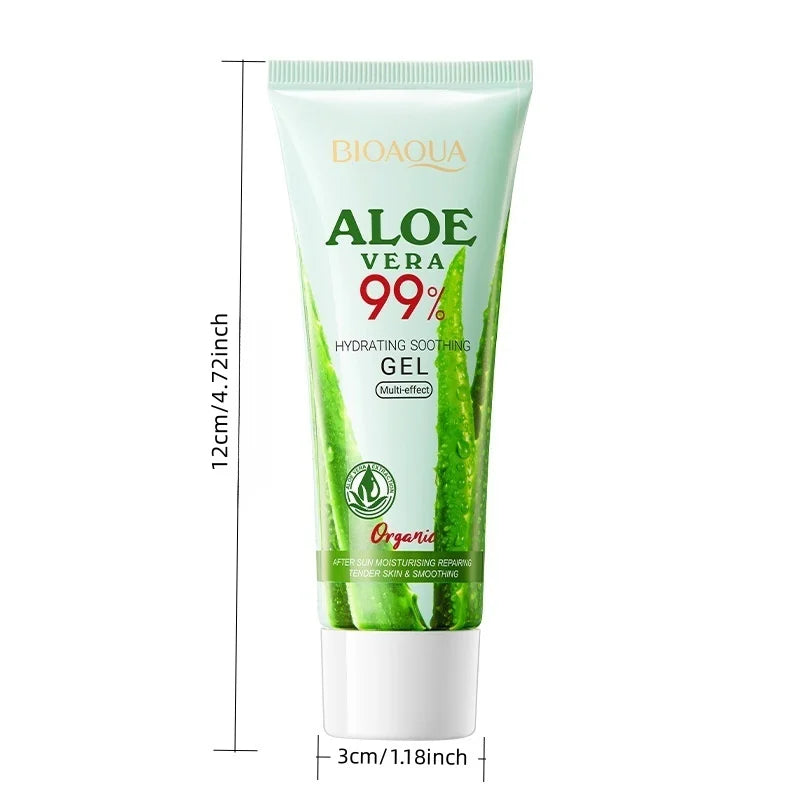 Moisturizing Aloe Vera Gel Is Suitable for Face and Body, Hydrating and Moisturizing, Repairing Sunburn, Suitable for Sensitive Skin, and Acne Care