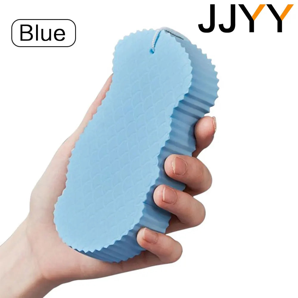 JJYY 1PC 3D Magic Sponge Children's Bath Sponge Body Peeling Dead Skin Exfoliating Massager Cleaning Bath Brush Exfoliating