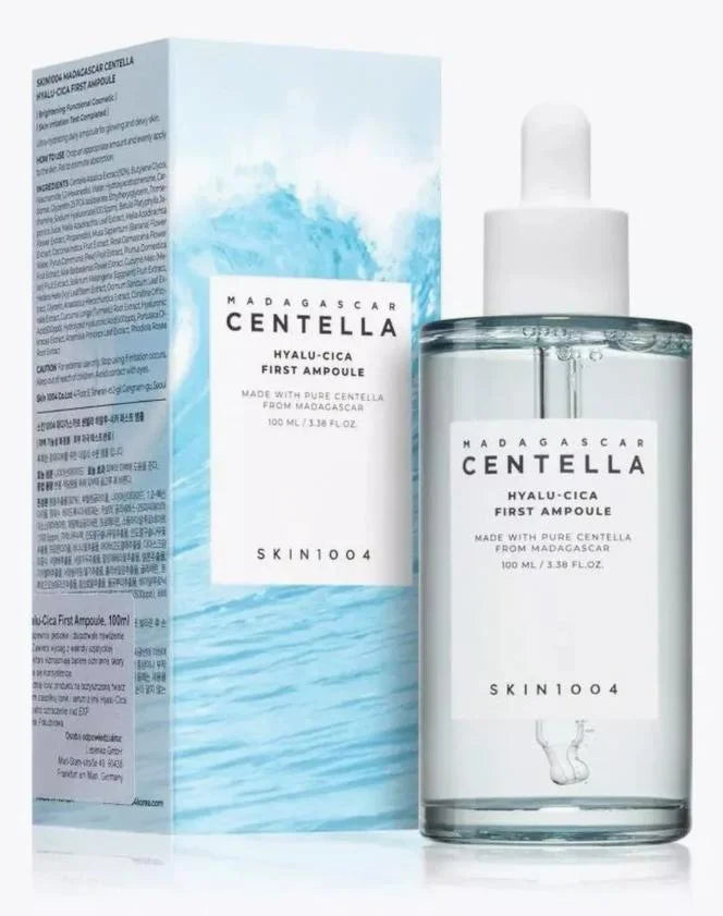 Korean Centella Ampoule Essence,Brightening Calming and Repairing Pores Smoothing Face Moisturize Serum Daily Face Care Products