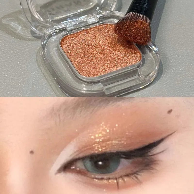 Monochrome Red Brown Aegyo-sal Makeup Eyeshadow Powder Palette Silky Matte Chocolate Contour Lying Silkworm Eyeliner Waterproof