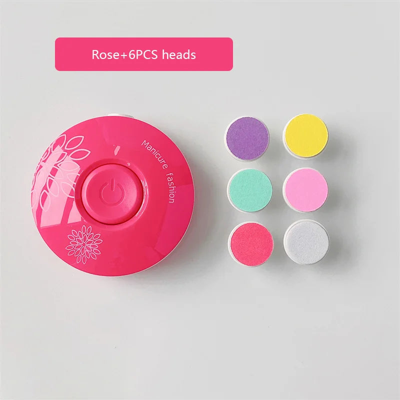 Baby Cartoon Electric Nail Trimmer Kid Nail Polisher Tool Newborn Care Kit Manicure Set Easy To Trim Nail File Clipper for Adult
