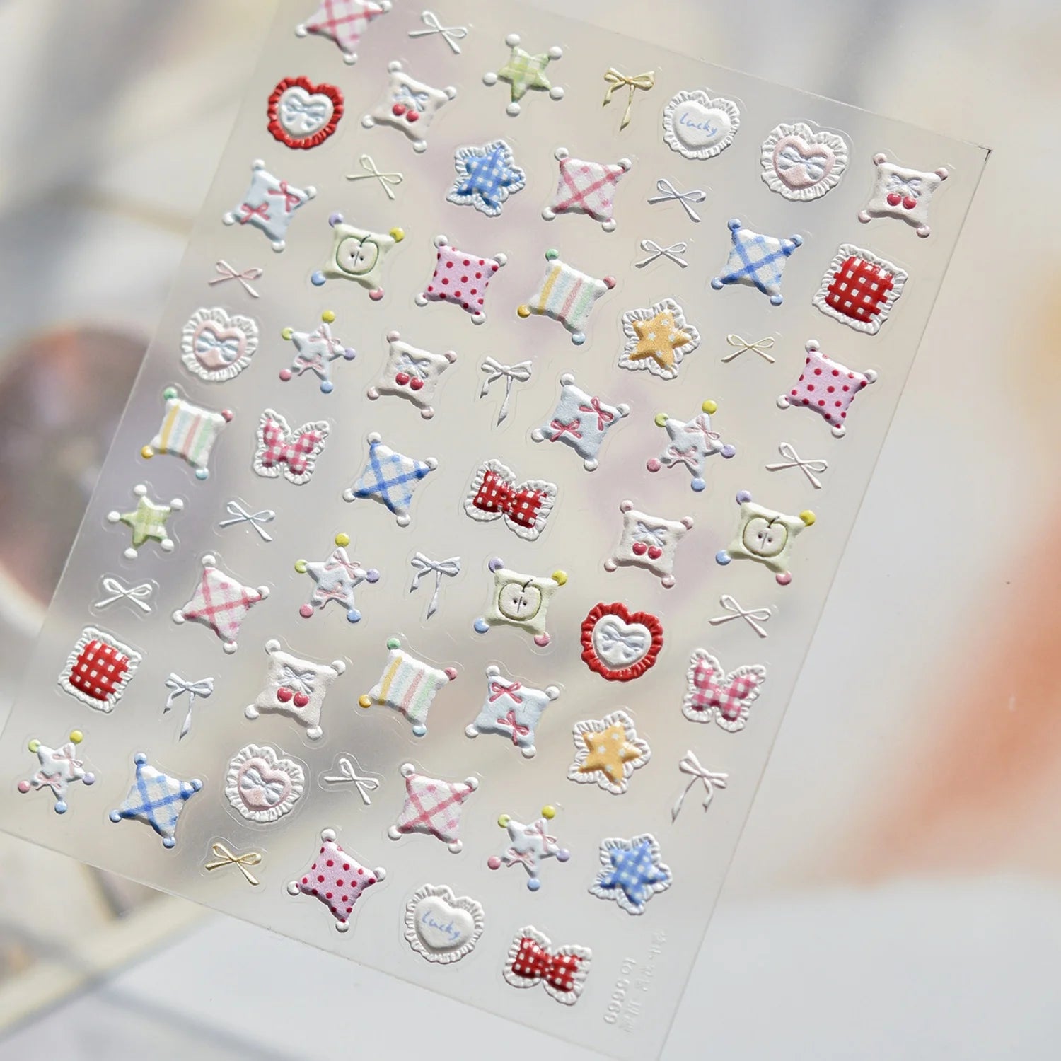 1pcs 5D Colorful Fish Starfish Coral Seaweed Shell Bubbles Ocean Nail Art Stickers Clear Jelly Tropical Fish Embossed Nail Decal