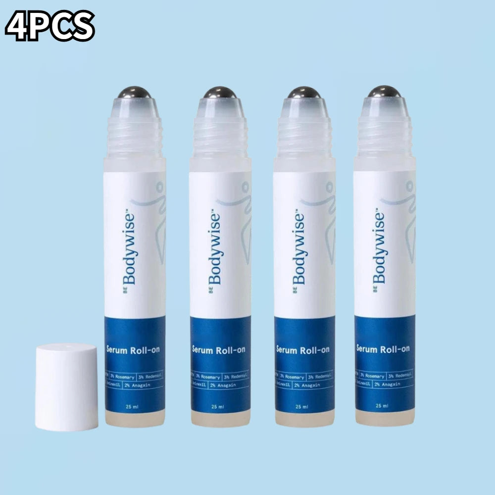Body.wise Rosemary Roll-on Hair Care Essence - Nourishing, Anti-Frizz, Strengthening Roots, Scalp Treatment, For All Hair Types