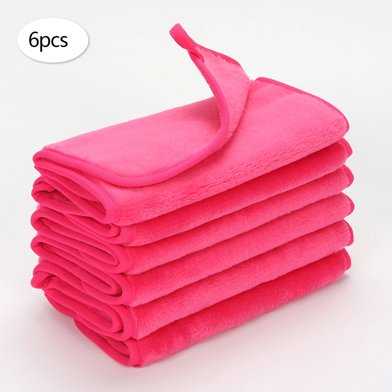 2040 Hanging Makeup Remover Wipes 2-4-6Pcs, Machine Washable, Reusable Makeup Remover Tools for All Skin Types