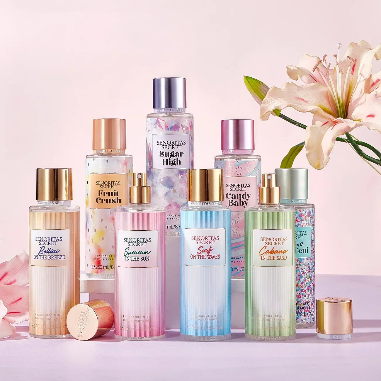 Thai Flower Fruit Perfume Vanilla Fragrance for Women Long-lasting Date Scent Good Girl Parfume Body Spray Floral Mist 250ml