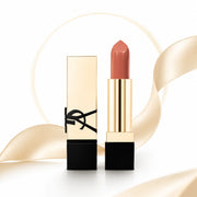 YSL Rouge Pur Couture Satin Lipstick Mini NM Nu Muse 1.3g Moisturizing Long Lasting Lipstick with Ceramides Nourishing Lip Care