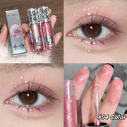 ART VALUE Pearlescent Liquid Eyeshadow Fine Shimmer Shadow Waterproof Glitter Highlighter Brightening Powder Female Makeup Tools