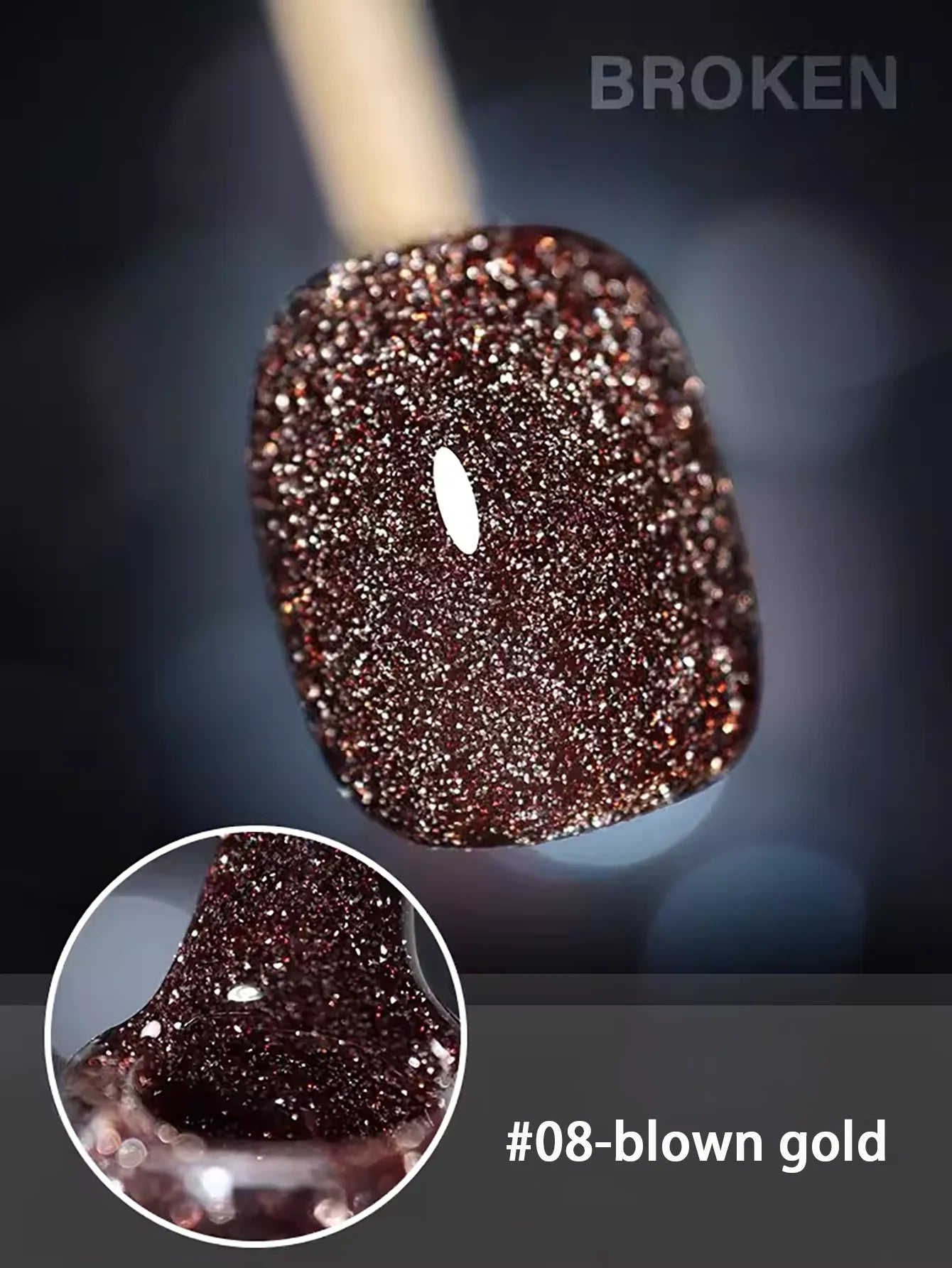 MIANEL 12ML Rock Sugar Crushed Diamond Gel Nail Polish Pink Glitter Nail Polish Top Selling Pink Nails Summer Nails 1-12pcs