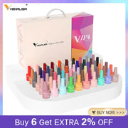 VENALISA VIP4 Kit Nail Gel Polish TPO FREE Full Coverage 36/60 Color Gel Pigment Professional Nail Art Long-lasting Gel Varnish