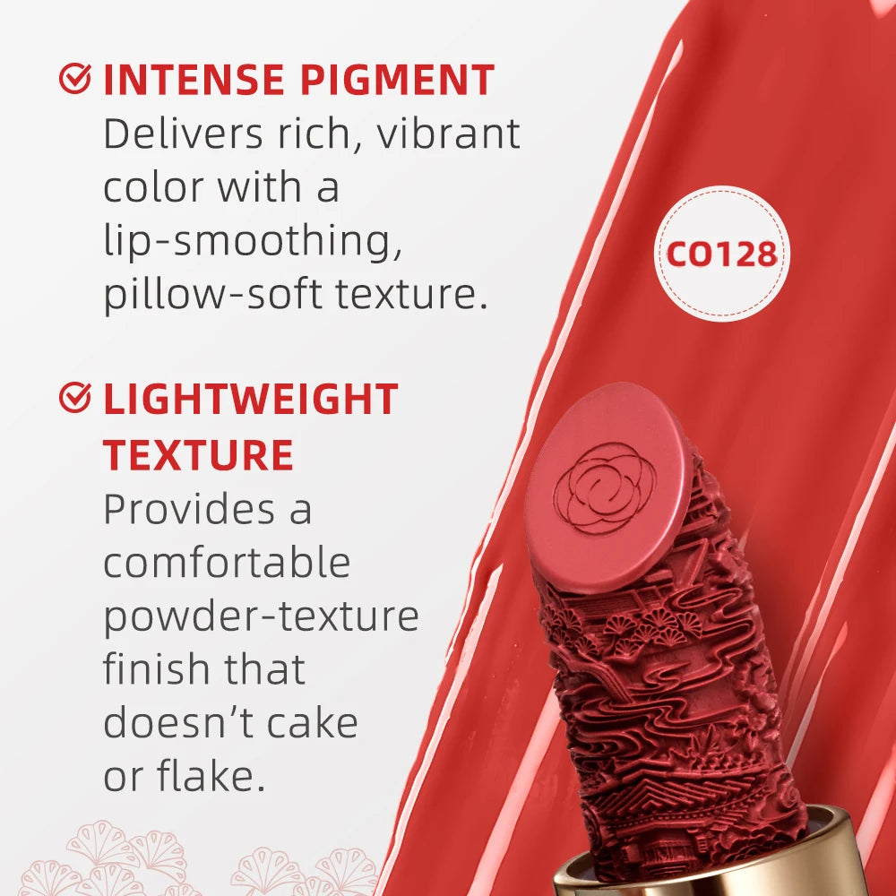 CATKIN Makeup Velvet Matte Lipstick, Hydrating Long‑Lasting Creamy Smooth, for Halloween Cosplay & Party Lip Looks