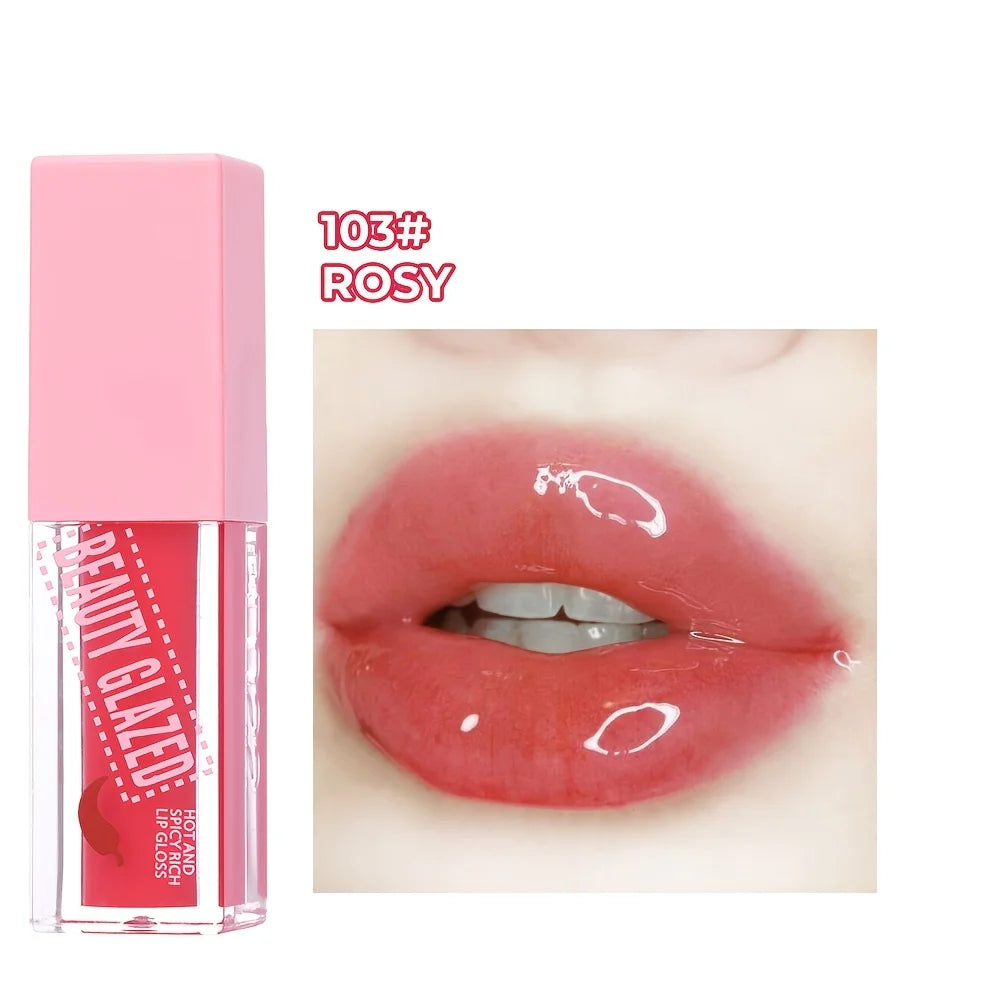Chili Lip Plumper Oil Serum Instant Long Lasting Volumising Essence Oil Repair Lip Fine Lines Increases Elasticity Sexy Lip Balm