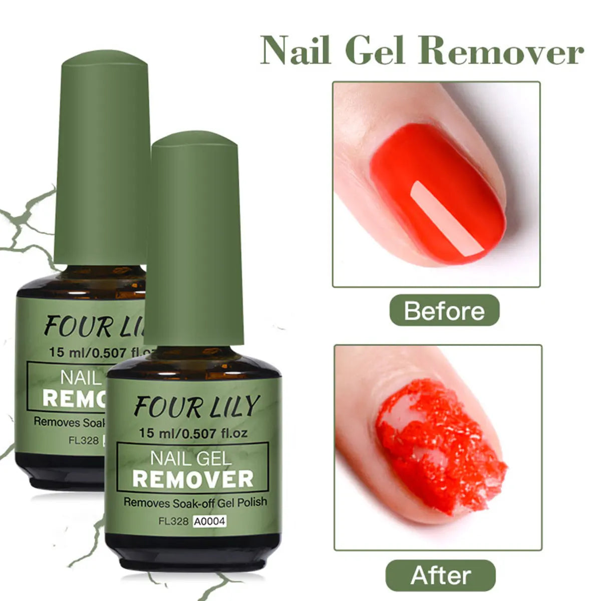 15ml Magic Nail Gel Remover Just 3 Minutes Fast Soak-off Removers No Harm to Real Nails Glass Bottle Packing Nail Art Vernis