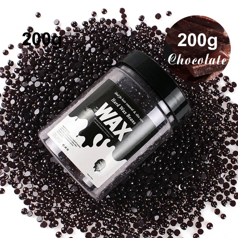 200g/400g Canning Hard Wax Beans For Men And Women Body Hair Removal Depilatory Wax For Wax Heater Kit For Wax Heater Machine