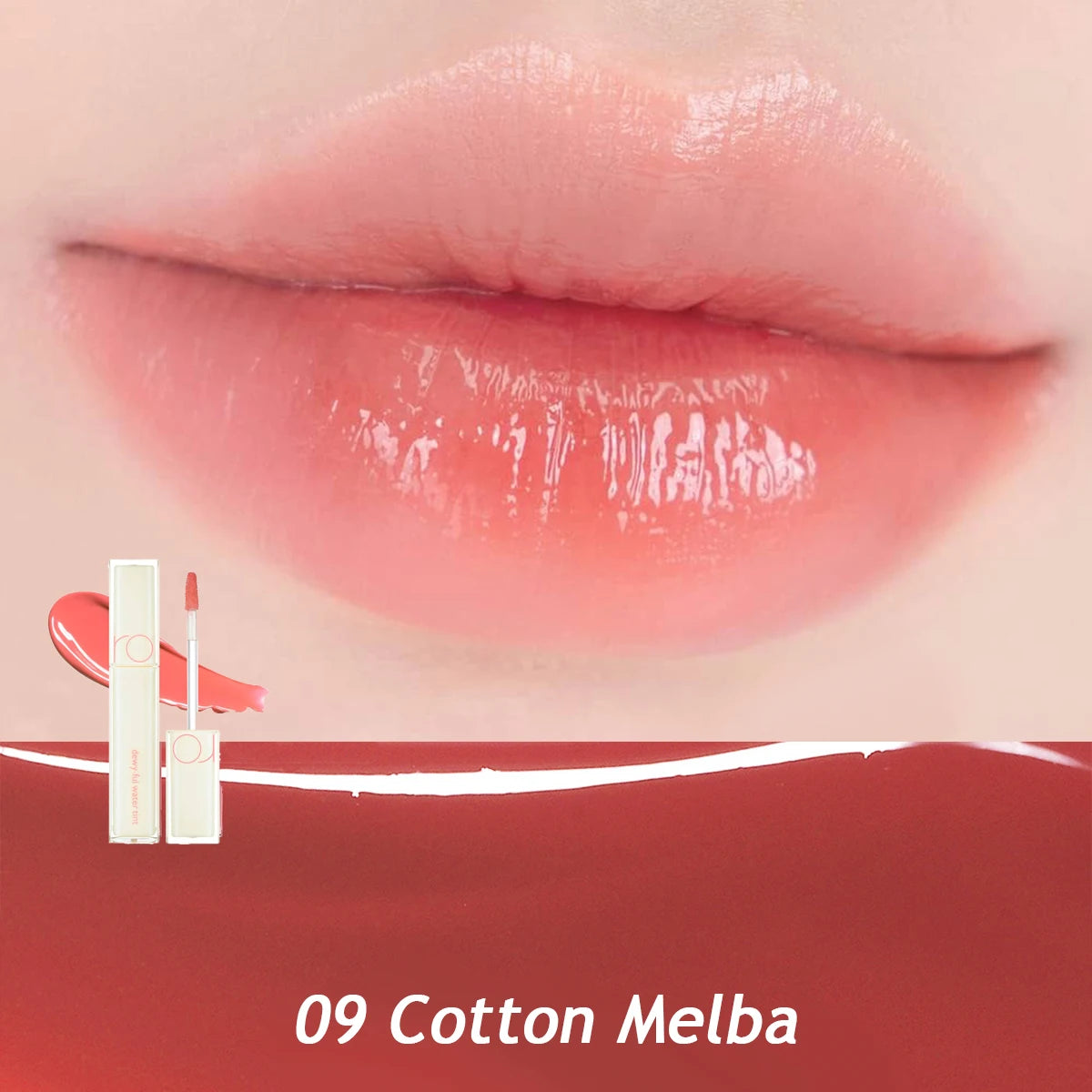 rom&nd DEWYFUL WATER TINT,Lightweight Hydrating,Sheer Glossy,Lip Gloss,Luxury Makeup,Korean Cosmetic,K-Beauty,Korean Makeup