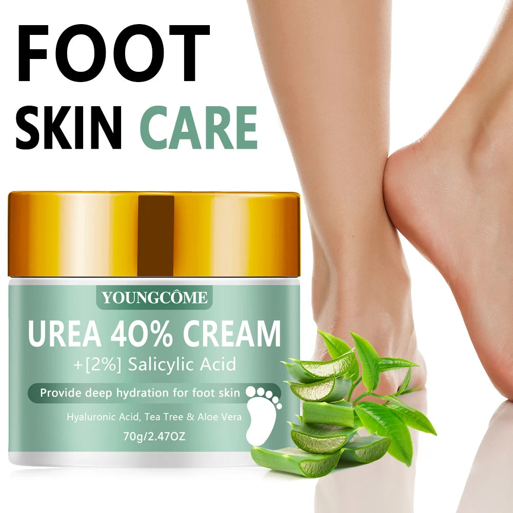 Urea 40% Foot Cream Dry Cracked Feet Heel Gentle Exfoliation Softening Skin Ultra-Hydrating Hand Foot Care Cream Stick Protuct