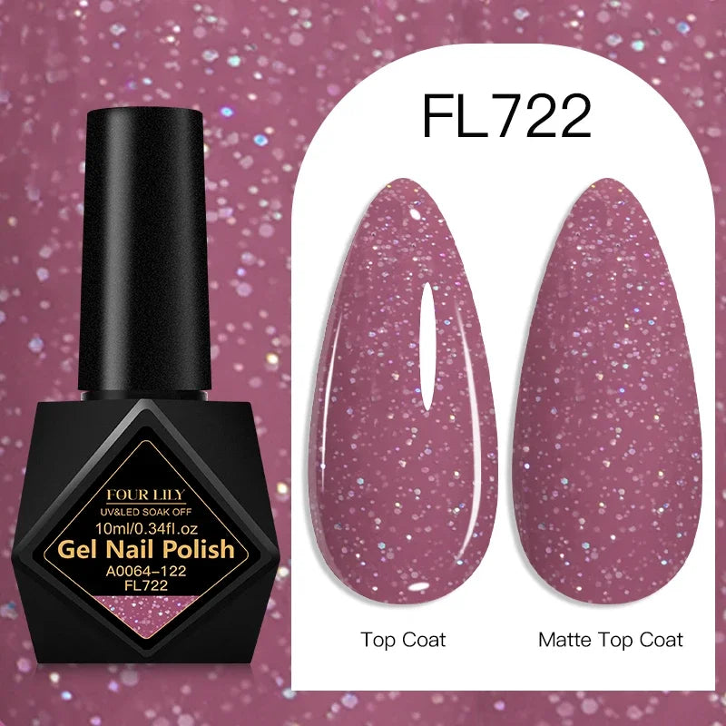 10ml Gel Nail Polish 162 Colors Nail Supplies Vernis Semi Permanent Nail Art Manicure Soak Off LED UV Gel Nail Varnishes Summer
