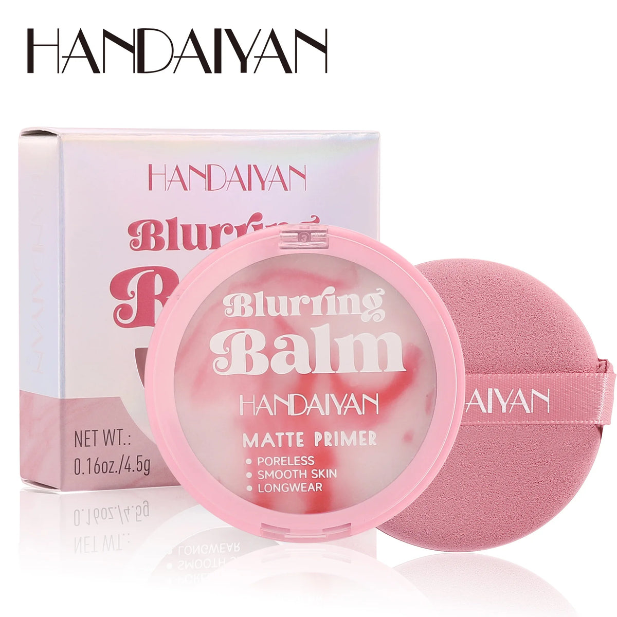 Powder With Puff Natural Oil Control Face Loose Powder Matte Waterproof Lasting Brighten Facial Modification Cosmetics Makeup
