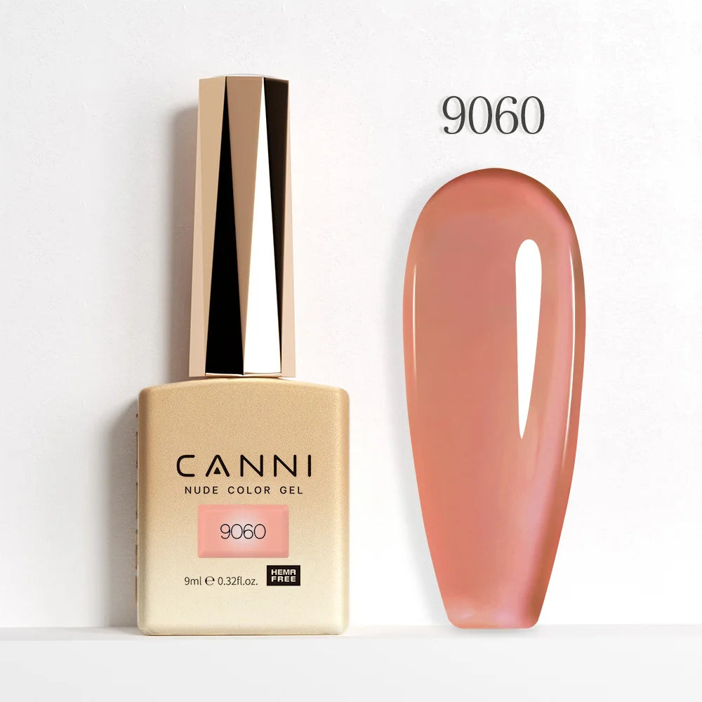 CANNI Nail Gel Polish HEMA FREE TPO FREE Summer Colors Semi Permanent Soak Off UV LED Self-leveling Great Coverage Gel Varnish