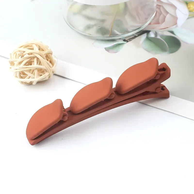 Double Layer Braided Hairpin Broken Hair Fixed Clip Women Girls Korean Fashion Hairpin Headband Hairpin Lazy Styling Accessories
