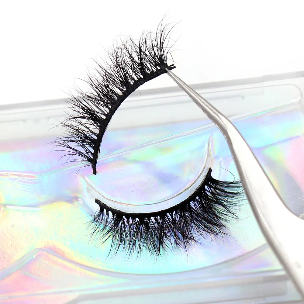 LEHUAMAO Half Eyelashes Natural Half Eye False Eyelashe Soft Wispy 3D Mink Lashes Eyelash Extension For Foxy Eye Sexy Eye Makeup