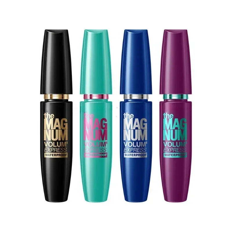4D Black Mascara Thickening Lengthening Curling Waterproof Liquid Fiber Mascara Lasting Black Content and Non-caking Prolonged