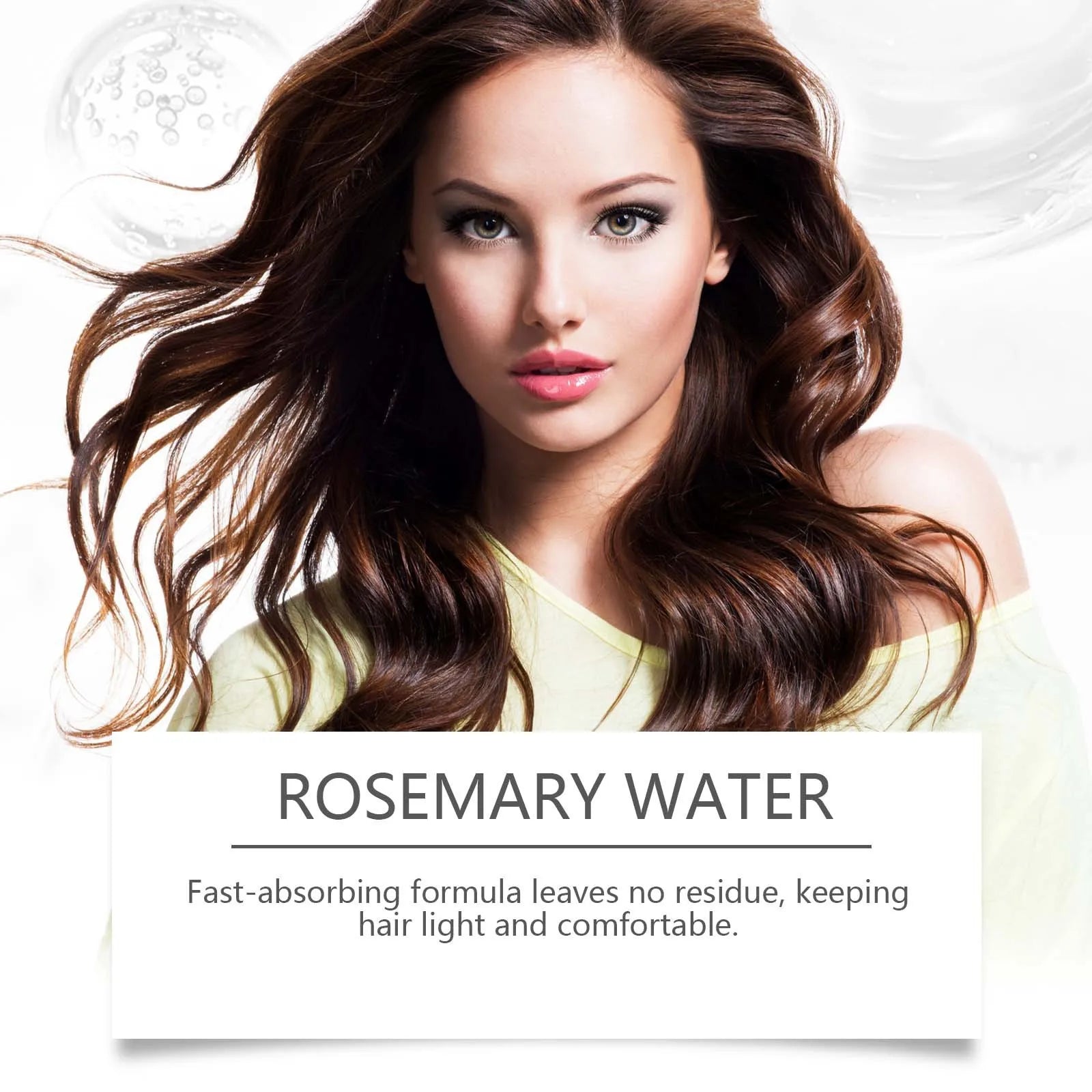 Hair Conditioner Spray Rosemary Smooth Lightweight Moisturizing Soft Fragrance Retention Toughness Damage Hair Repair Solution