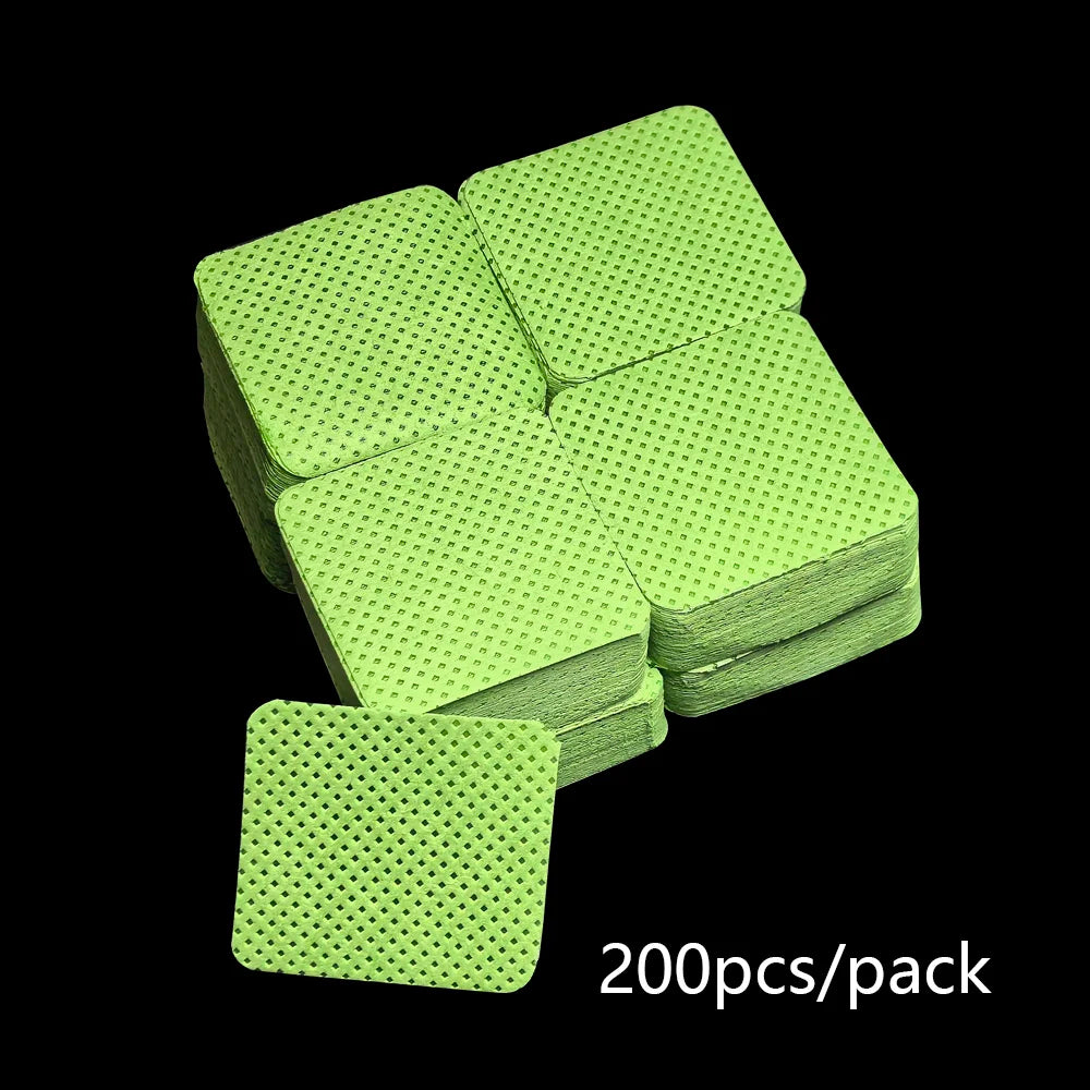 Lint Free Nail Wipes 300/200/100pcs Nail Supplies Nail Polish Remover Wipes Absorbent Soft Removal Tool for Nail Art