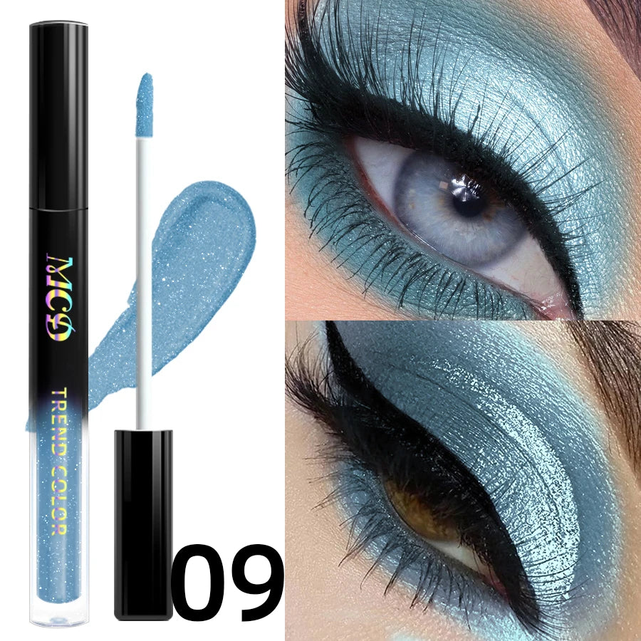 1PC Waterproof Liquid Eyeshadow Pen 13 Colors - High Shine  Long-Lasting & Smudge-Proof Makeup Gifts Looks glitter Eye Cosmetic