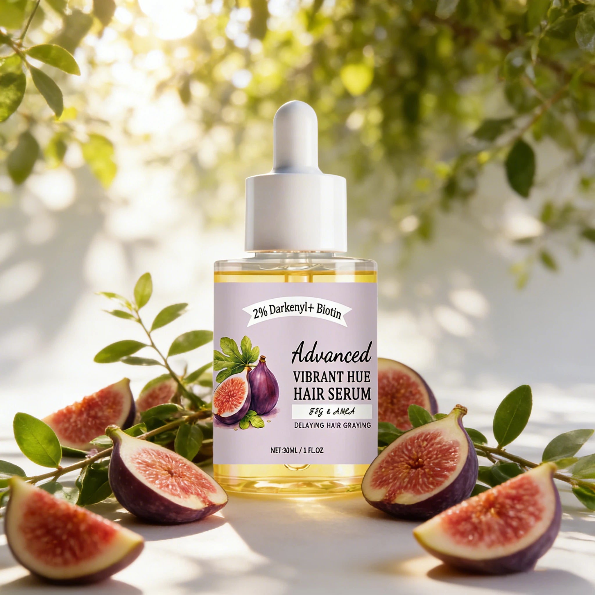 Instant Ficus Hair Essential Oil Biotin Gentle Nourishing Scalp Massage Serum Smoothing Brightening Soften Hair Care Conditioner