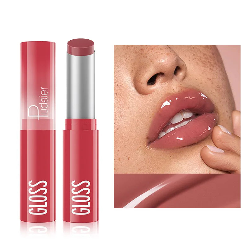 Pudaier Mirror Water Gloss Lip Gloss Moisturizing and Nourishing 10-color lip gloss