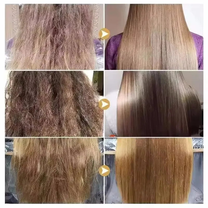 Keratin Hair Care Vitamin Capsule 5-Second Natural Restore Hair Soft Smooth Hair Mask Deep Moisturize Damage Hair Repair Product