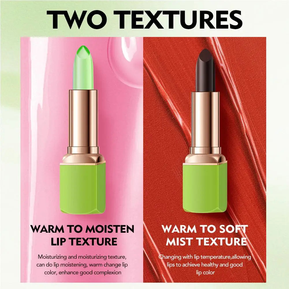 Color Changing Tinted Lip Balm Lipstick Aloe Vera Lipstick Moisturizing Long Lasting Lipsticks Lip Balm