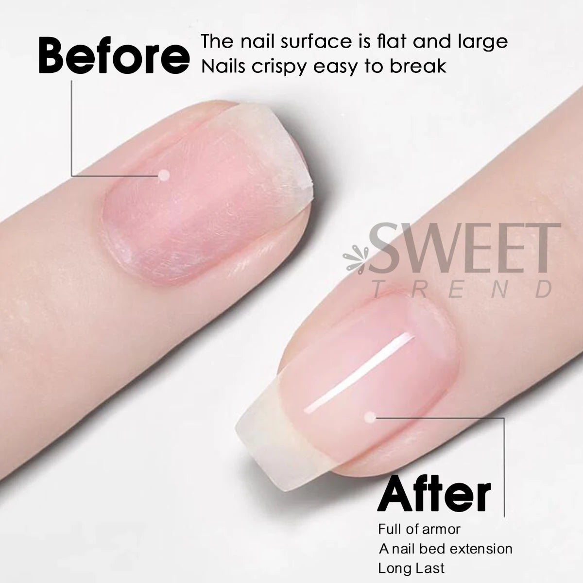 30g Extension Strengthening Nail Construction Gel Clear Jelly Hard Gel Multifunctional Fast Building UV Prolong Manicure Tools