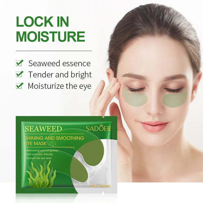 10 Pairs SADOER Crystal Collagen Eye Mask Anti Wrinkle Dark Circles Removal Eyes Bags Moisturizing Eye Patches Skin Care